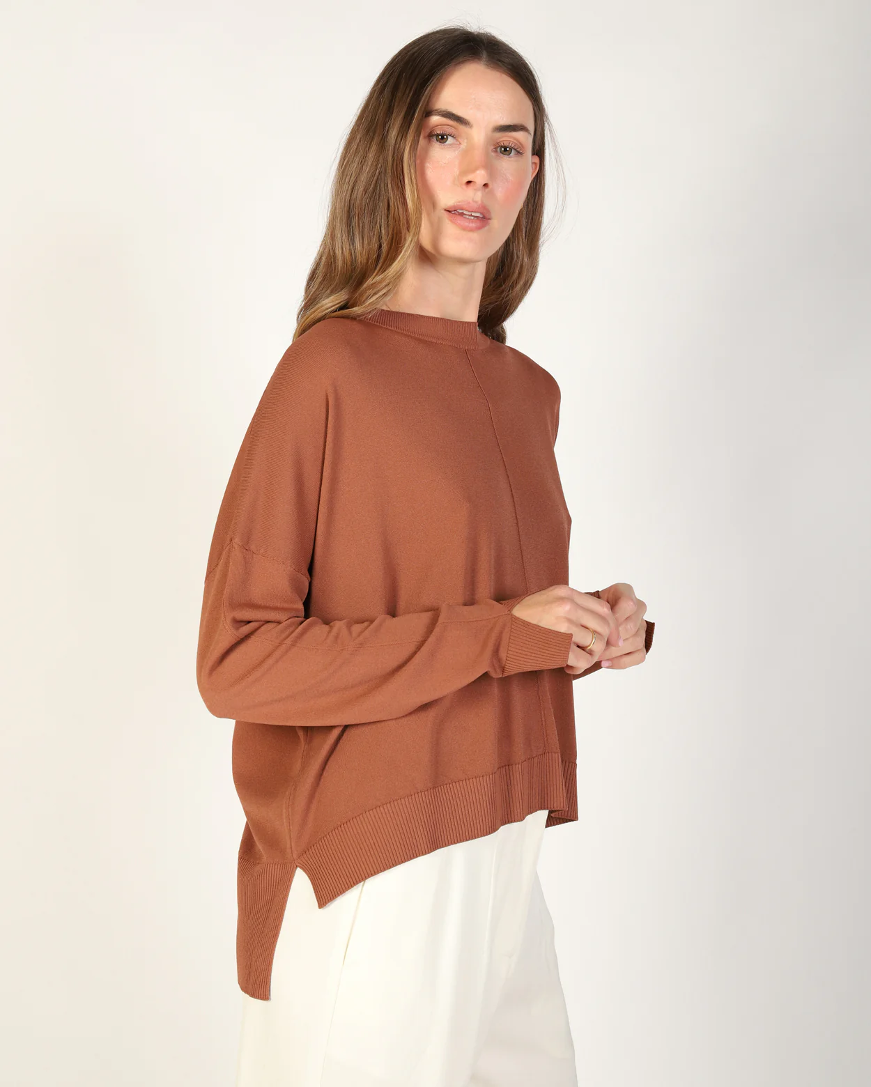 Pheobe Knit - Brown - Image 3