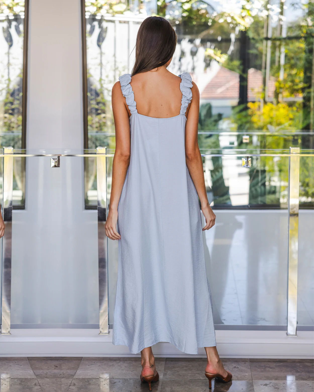 Quinn Dress - Blue - Image 5