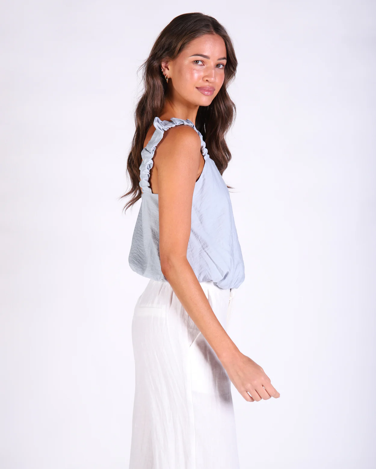 Quinn Top - Blue - Image 2