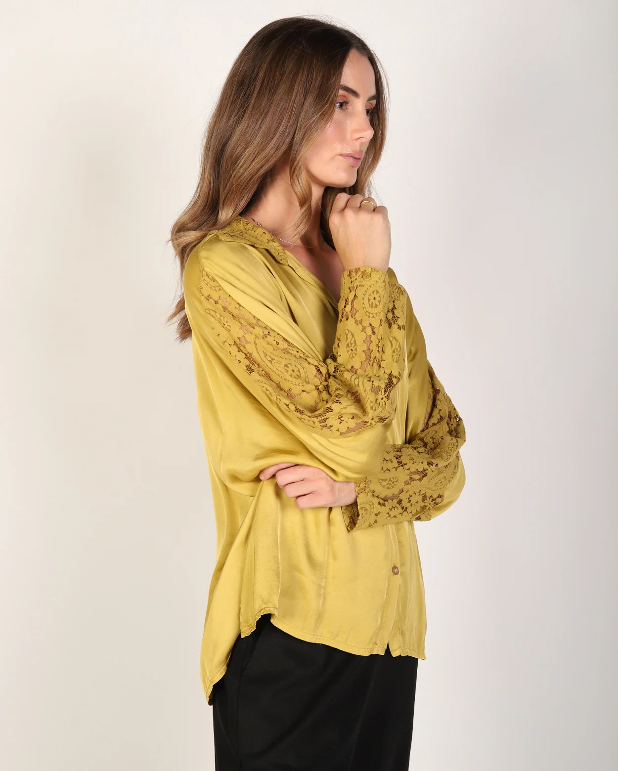 Regan Shirt  - Yellow - Image 5