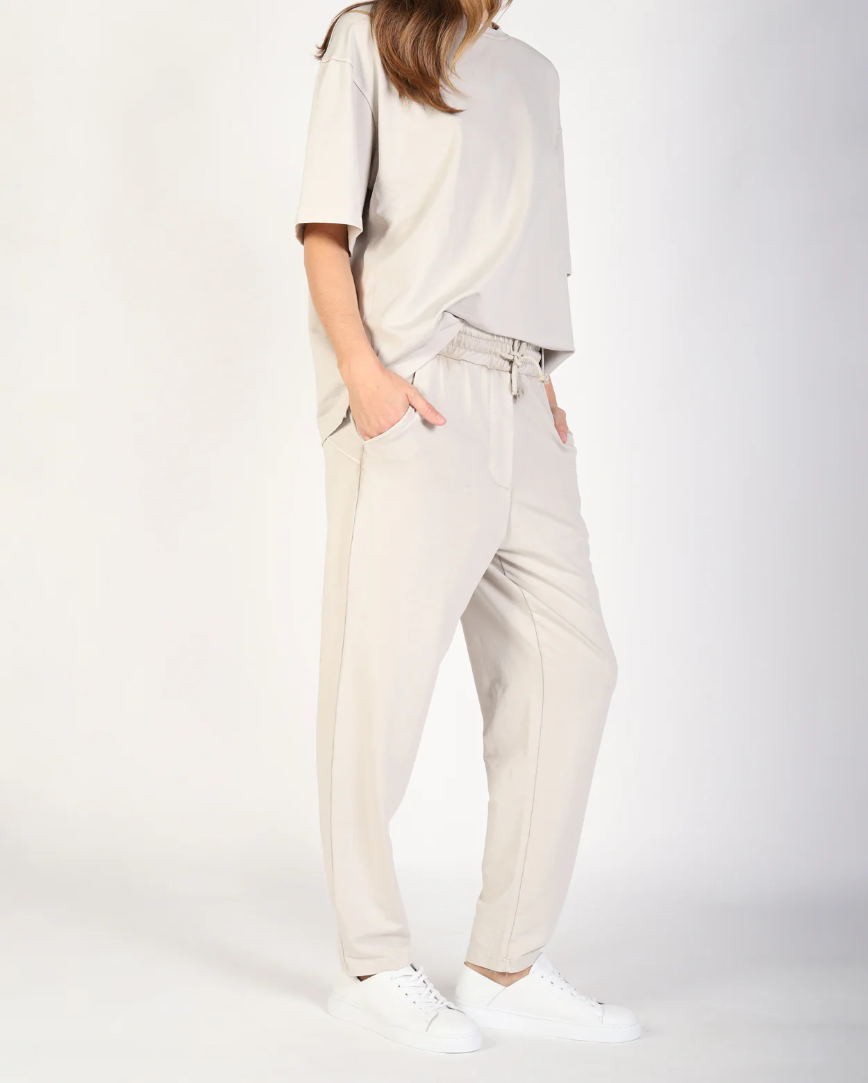 Riley Jogger - Stone - Image 4