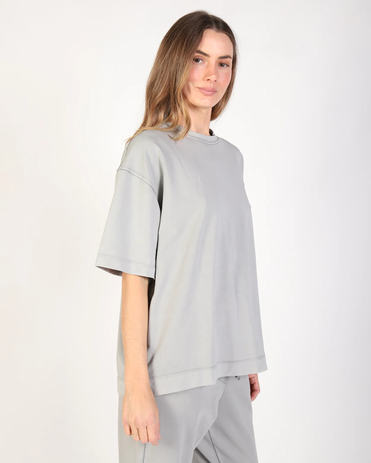 Riley Tee - Charcoal - Image 3