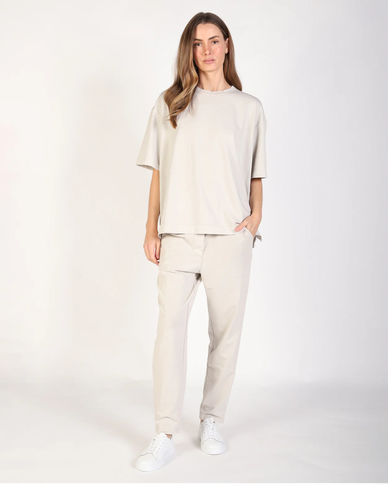 Riley Tee - Stone - Image 2