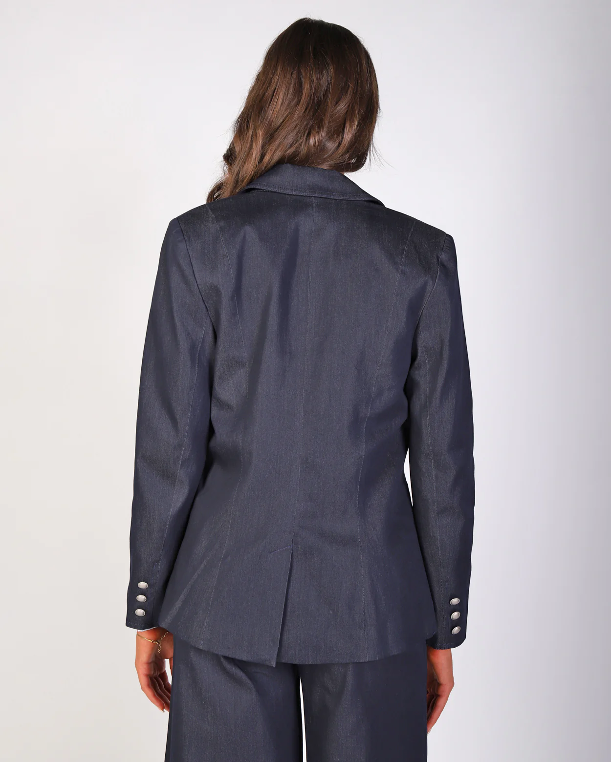 River Denim Blazer  - Indigo - Image 5