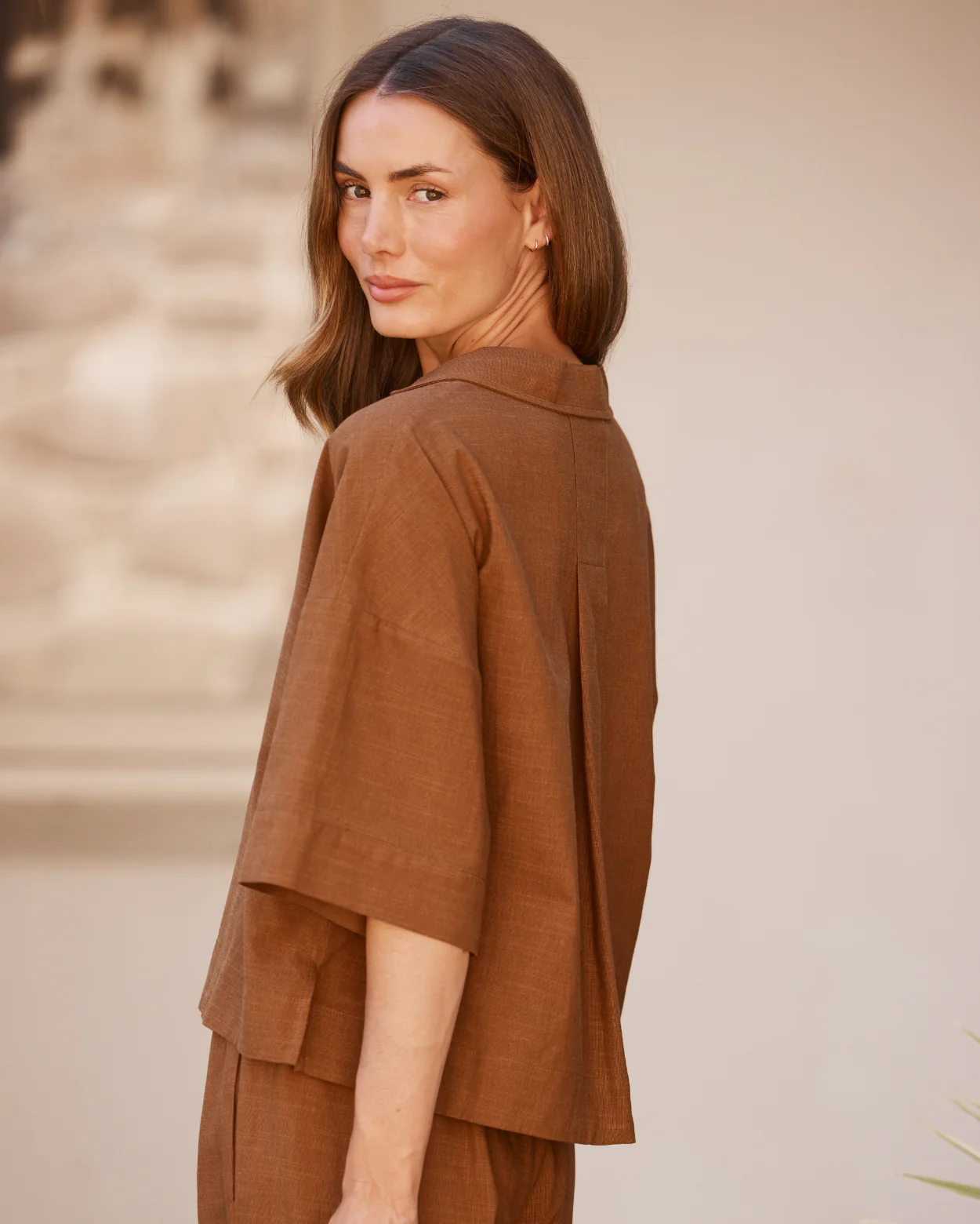 Sammie Shirt - Chocolate - Image 3