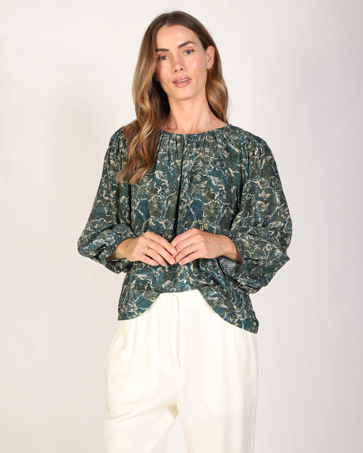 Sophie Top - Teal - Image 2