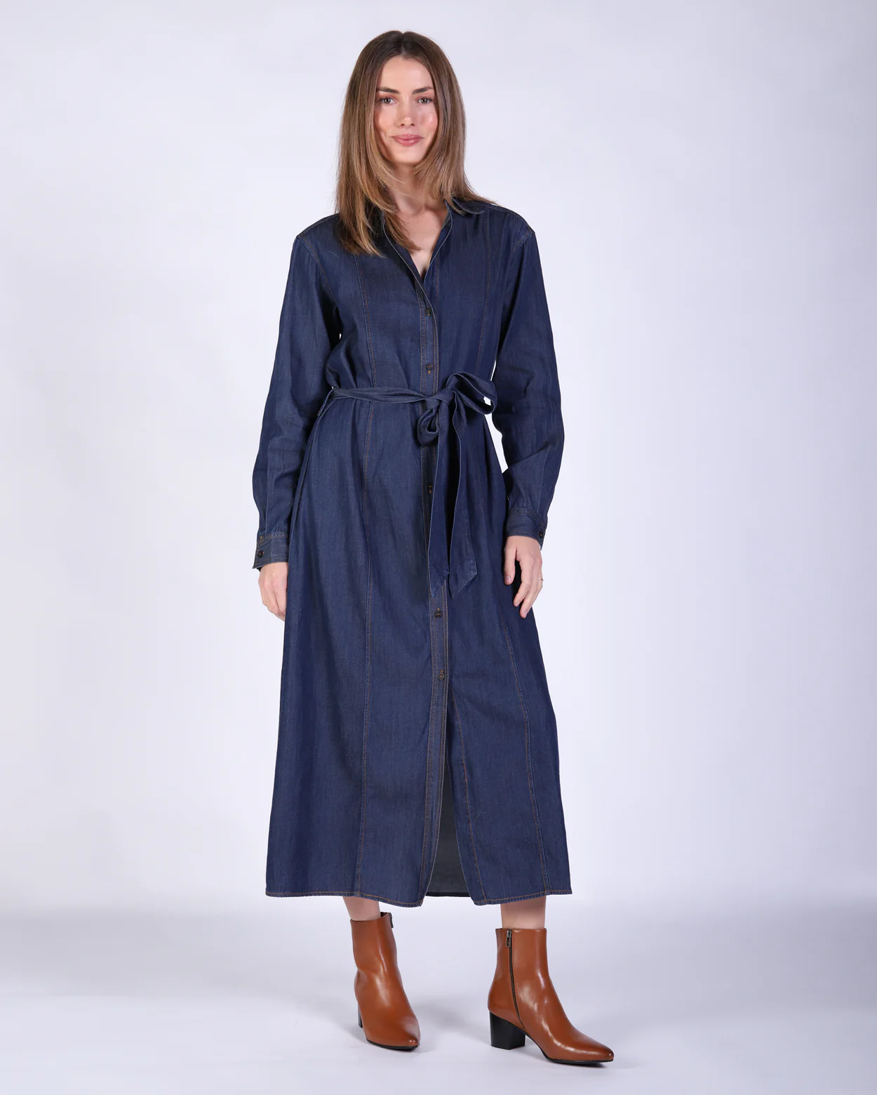 Taylor Denim Dress - Denim