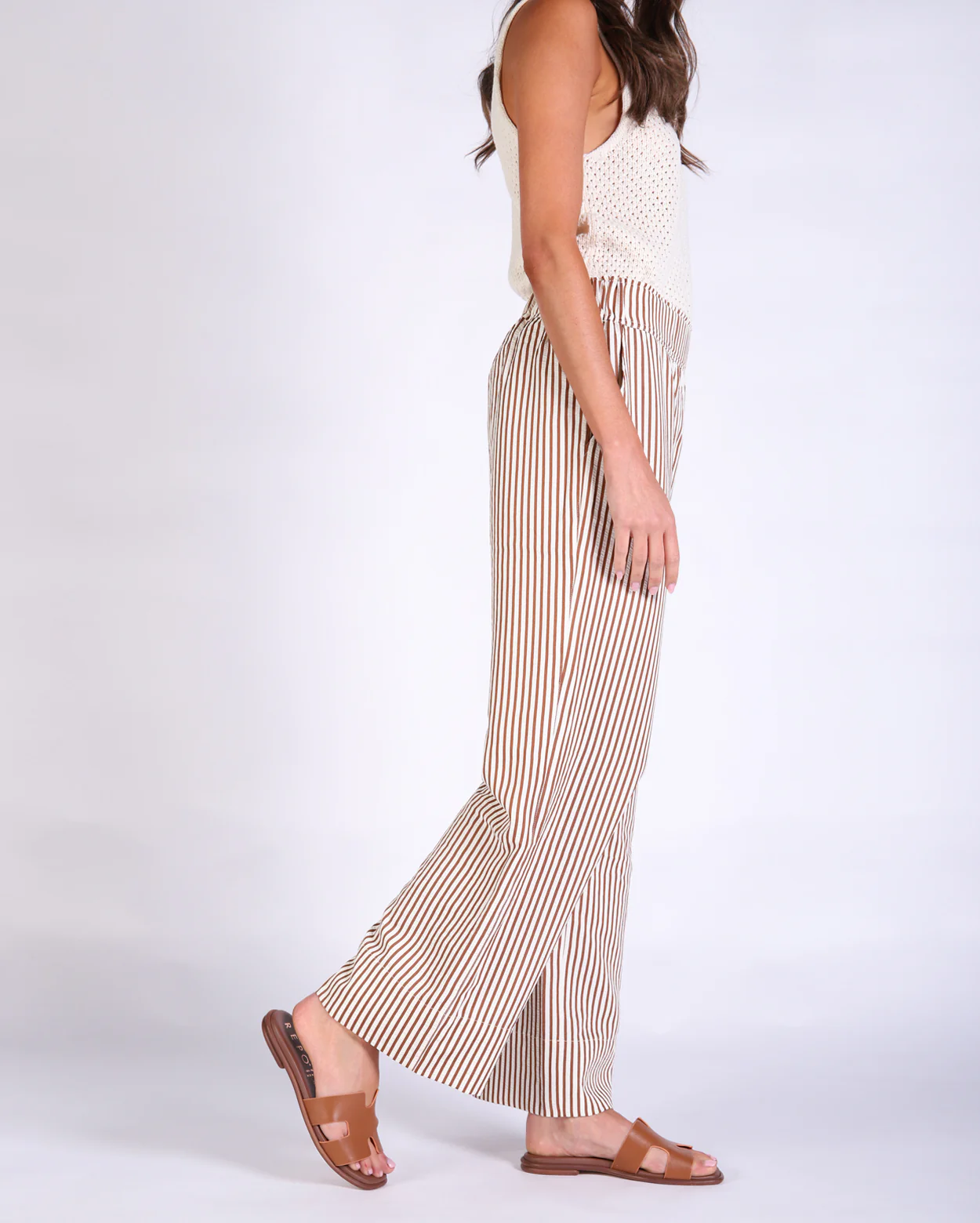 Torren Pant - Brown Stripe - Image 3