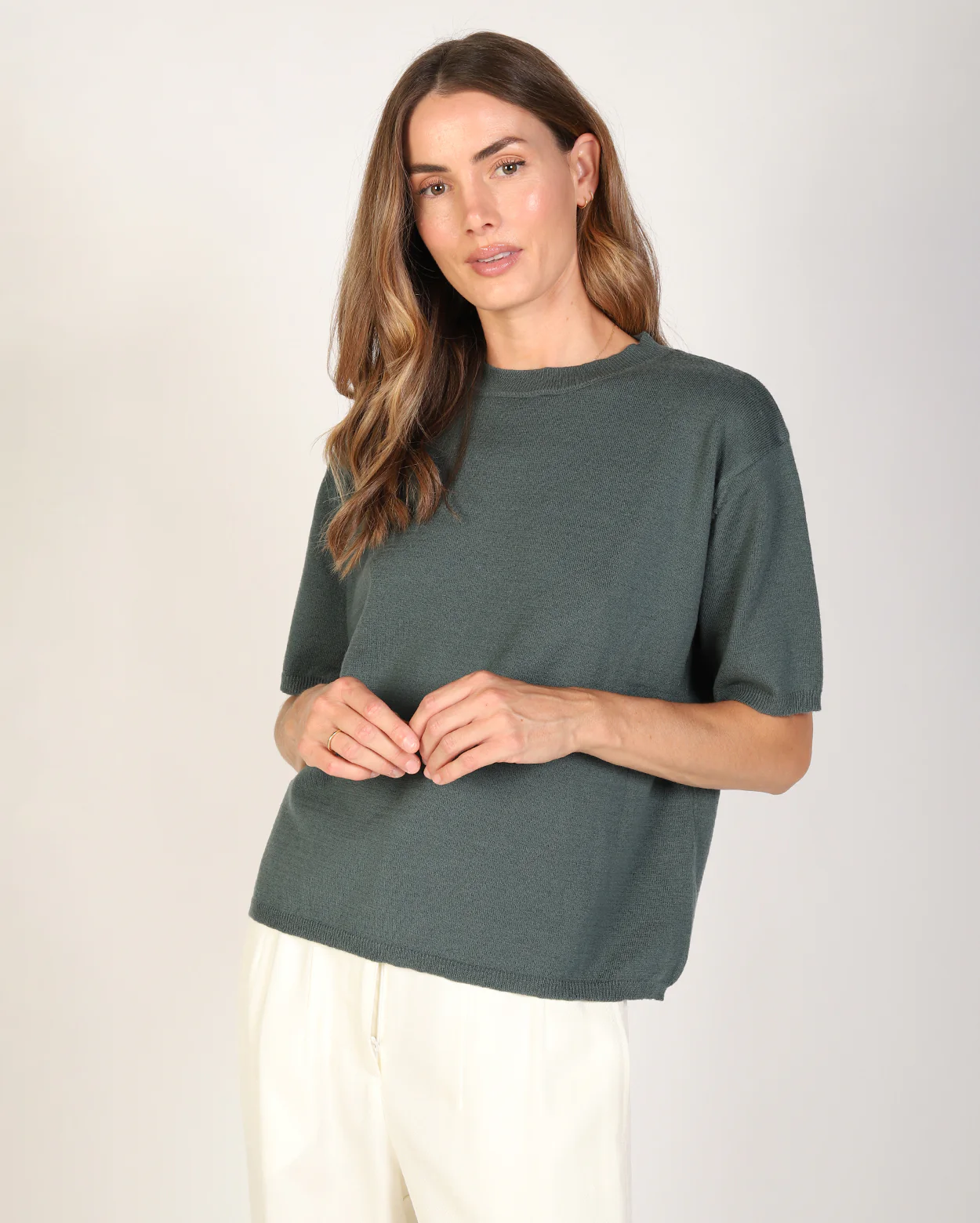 Uma Merino Knit - Deep Teal - Image 3
