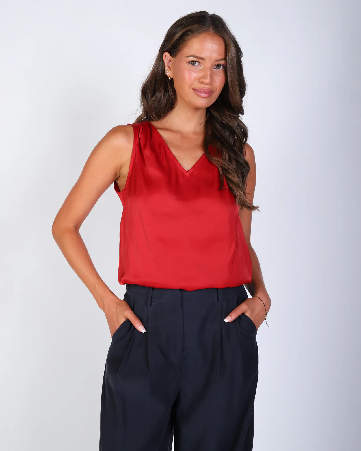 Victoria Top - Red - Image 3