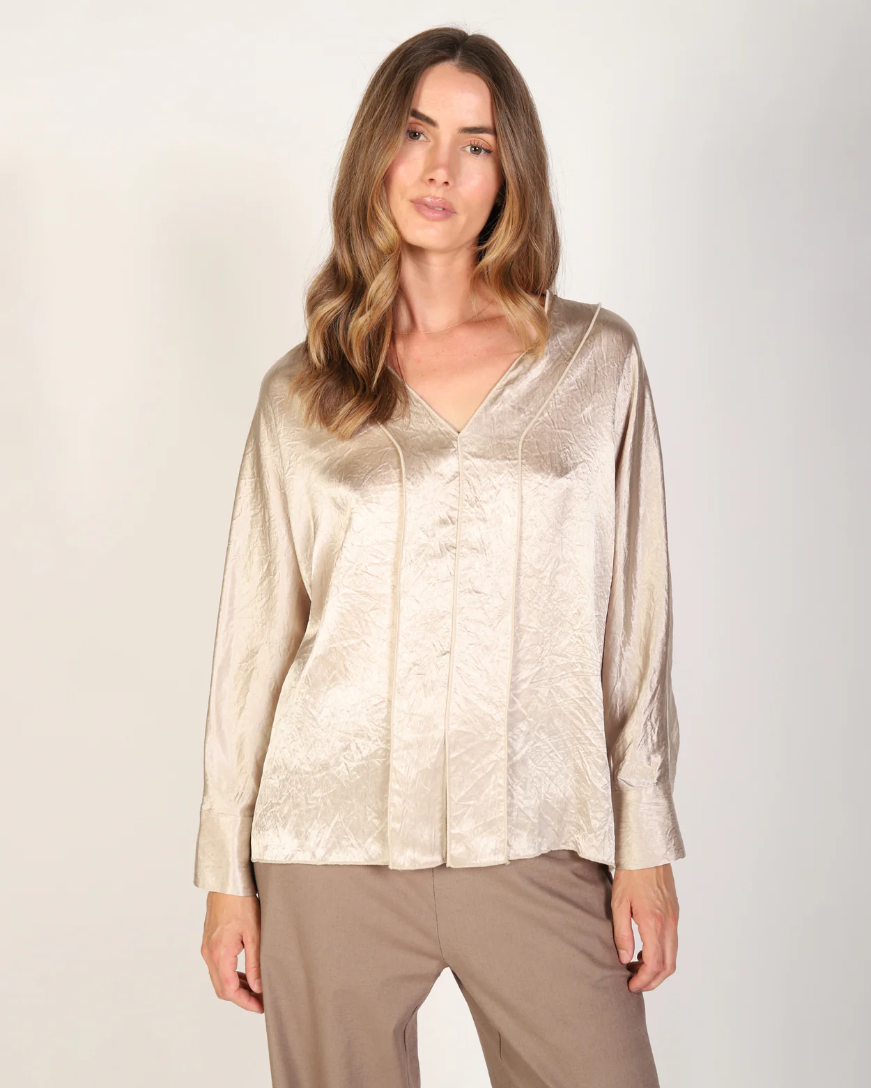 Wallace Top - Pearl