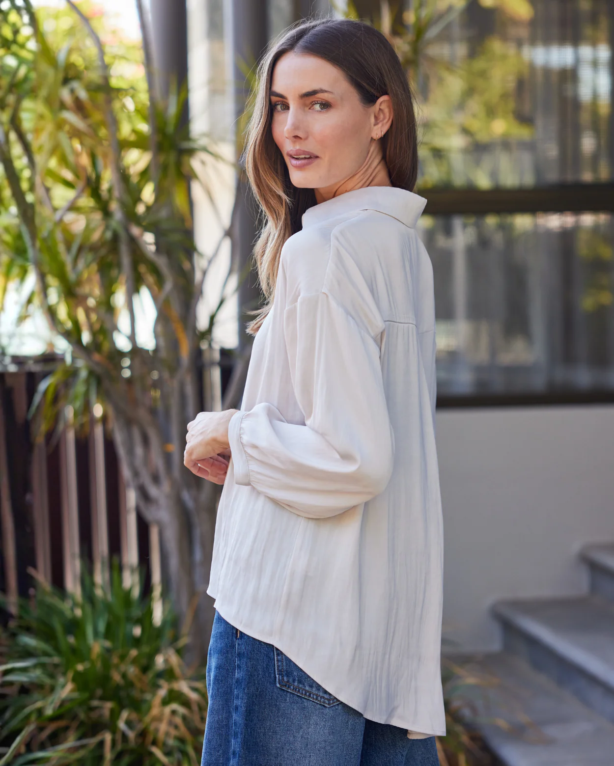 Willow Shirt - Oyster - Image 4
