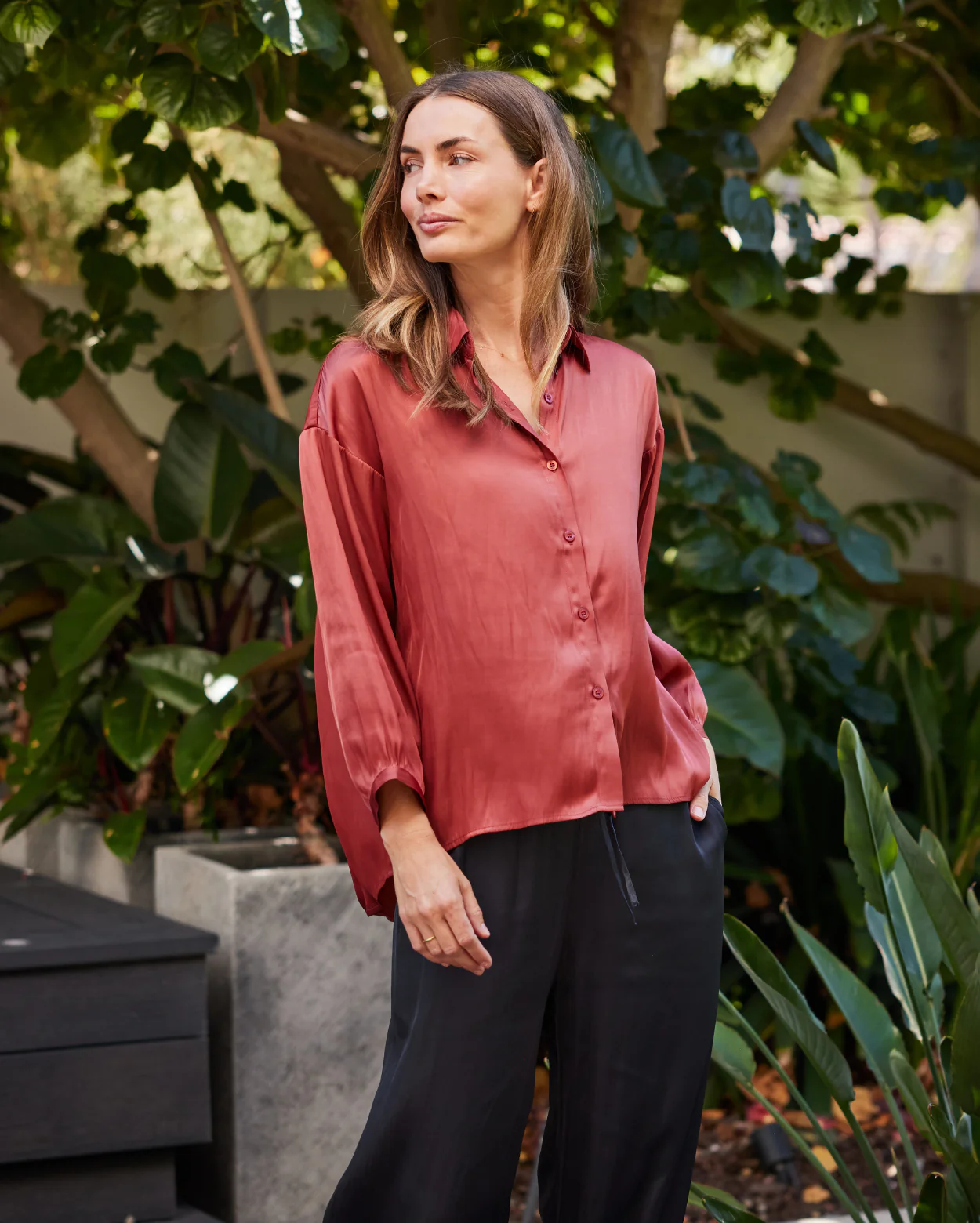 Willow Shirt - Rose - Image 2