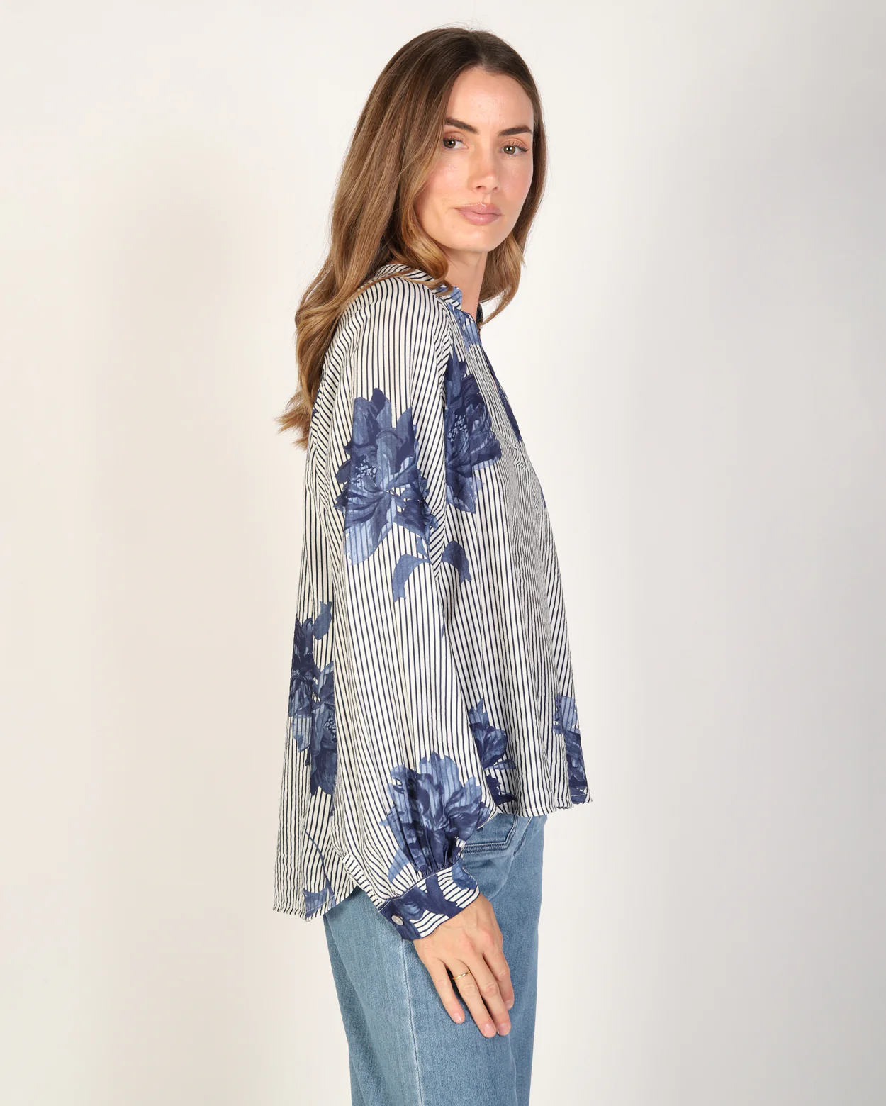 Zhandra Top - Blue - Image 3